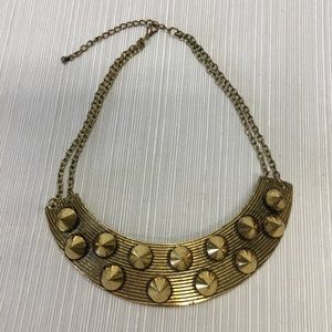 Beautiful Gold Statement Necklace